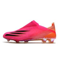 Adidas X Ghosted + FG Superspectral - Roze Zwart Oranje_2.jpg
